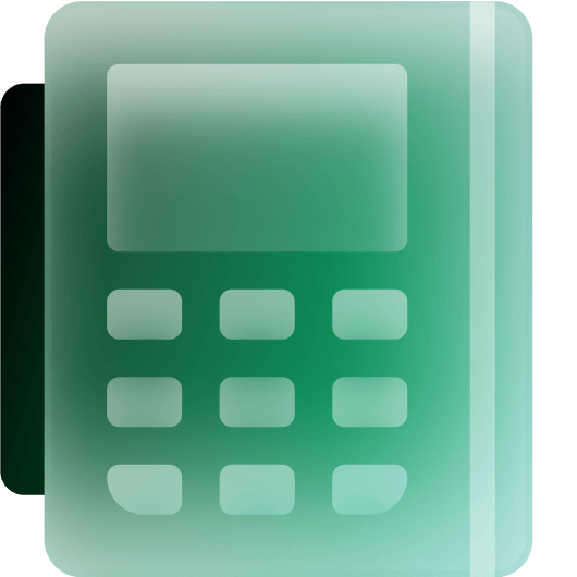 Physical POS card